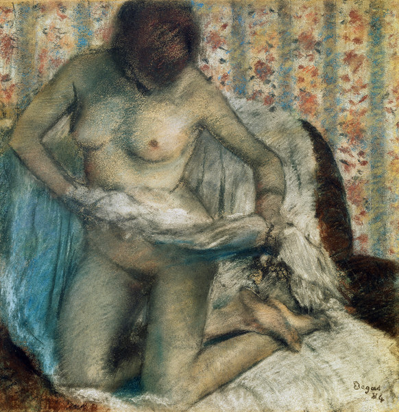 After the Bath from Edgar Degas