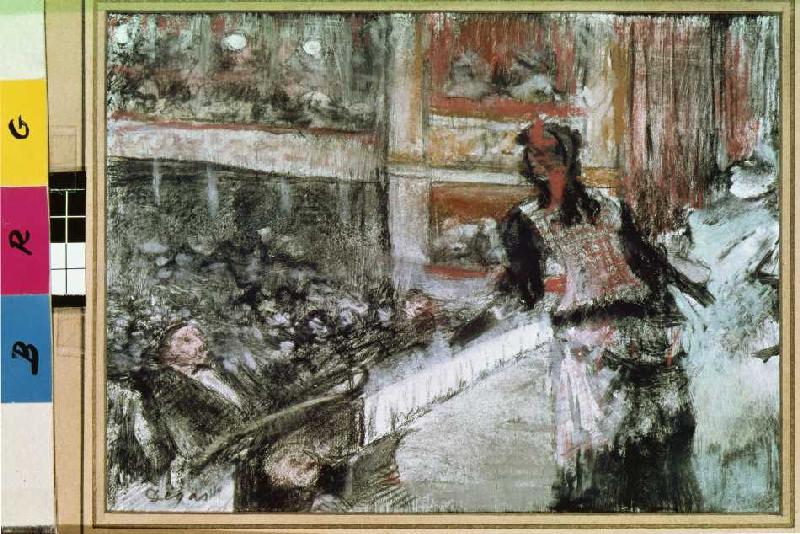 In der Oper from Edgar Degas