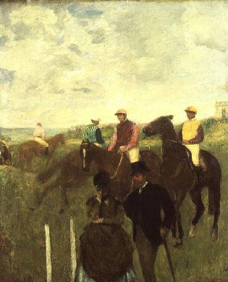 Before the Races from Edgar Degas