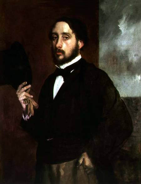 Self portrait from Edgar Degas