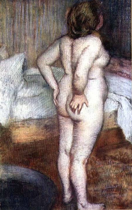 Standing Nude from Edgar Degas