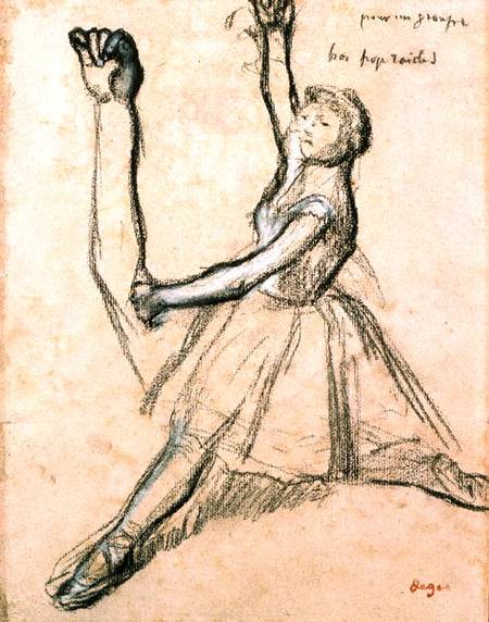 Study of a Dancer from Edgar Degas
