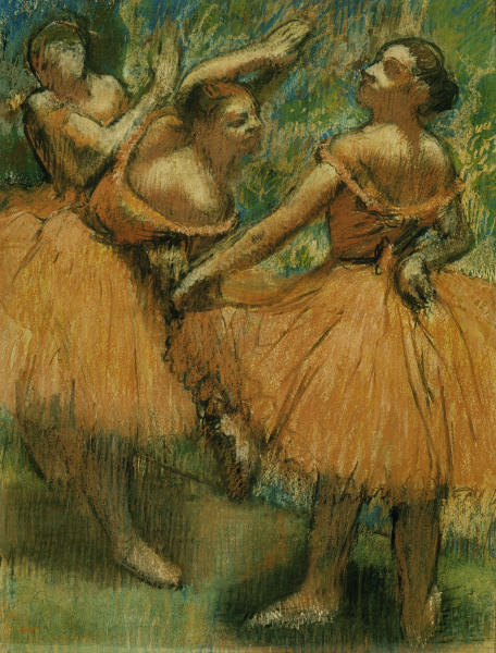 Dancers in Red from Edgar Degas