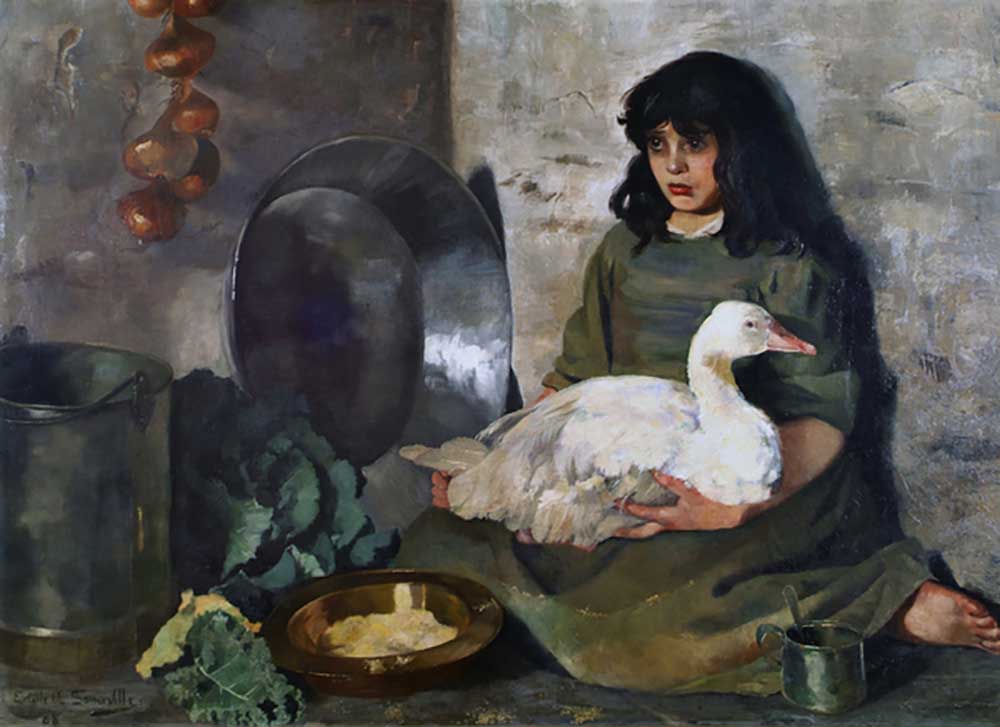 Das Gänsemädchen, 1888 from Edith Oenone Anna Somerville