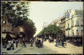 Der Boulevard des Italiens in Paris