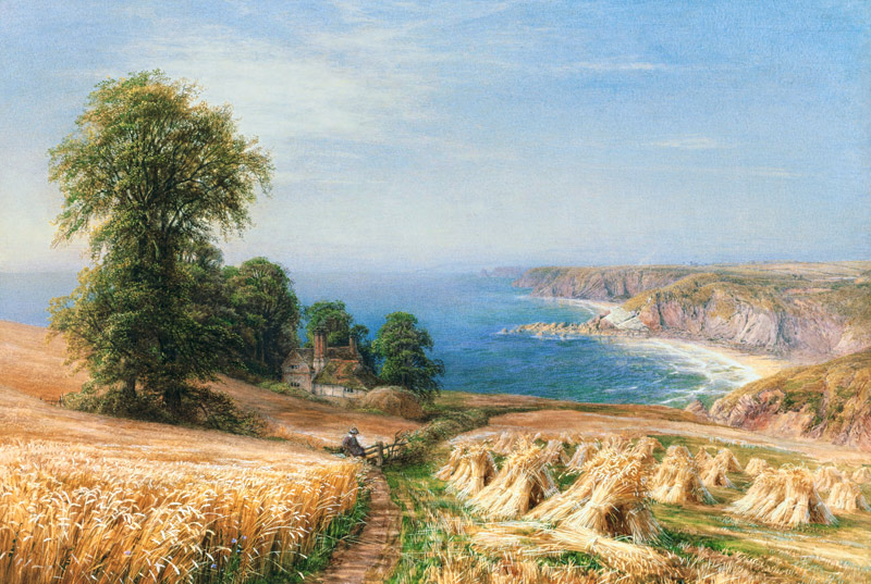 Harvest time by the Sea from Edmund George Warren