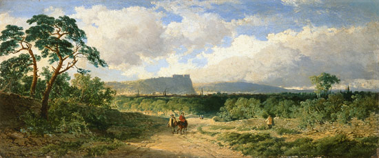 A View of Nottingham from Edmund John Niemann
