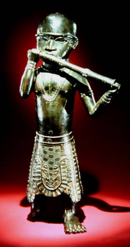 Hornblower, from Benin, Nigeria from Edo  Culture