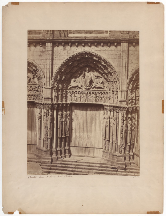 Chartres: Königsportal der Kathedrale from Édouard Baldus