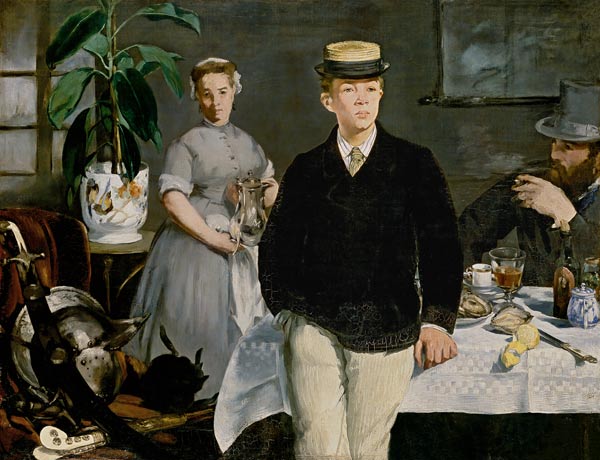 Das Frühstück im Atelier from Edouard Manet