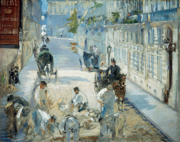 Die Straßenarbeiter from Edouard Manet