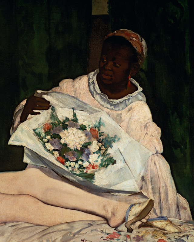 E.Manet, Olympia (Ausschnitt) from Edouard Manet
