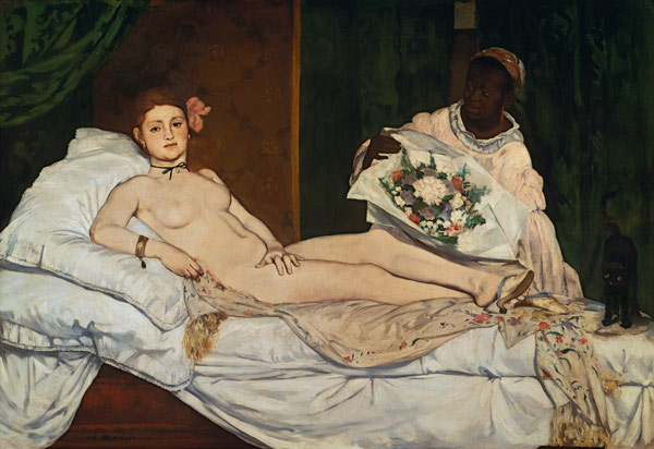 Olympia. from Edouard Manet