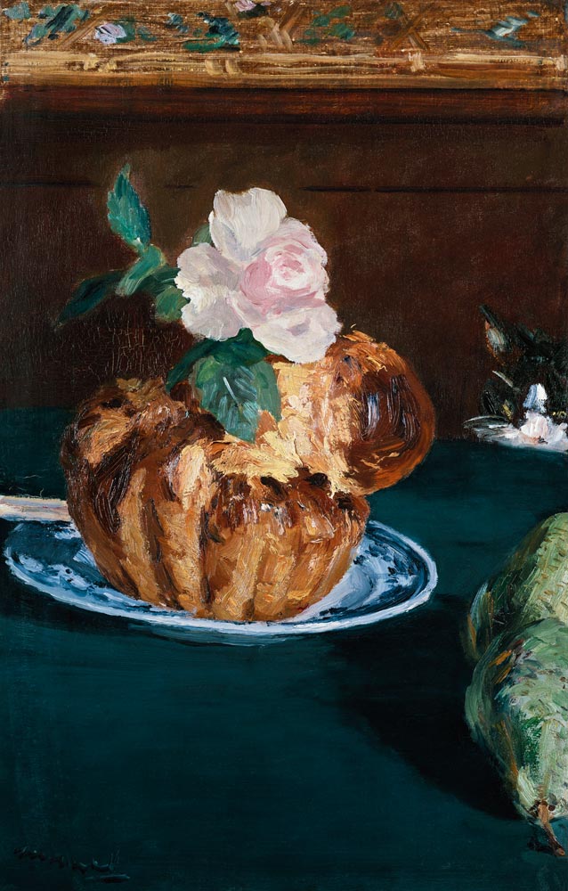 Stillleben mit Brioche from Edouard Manet