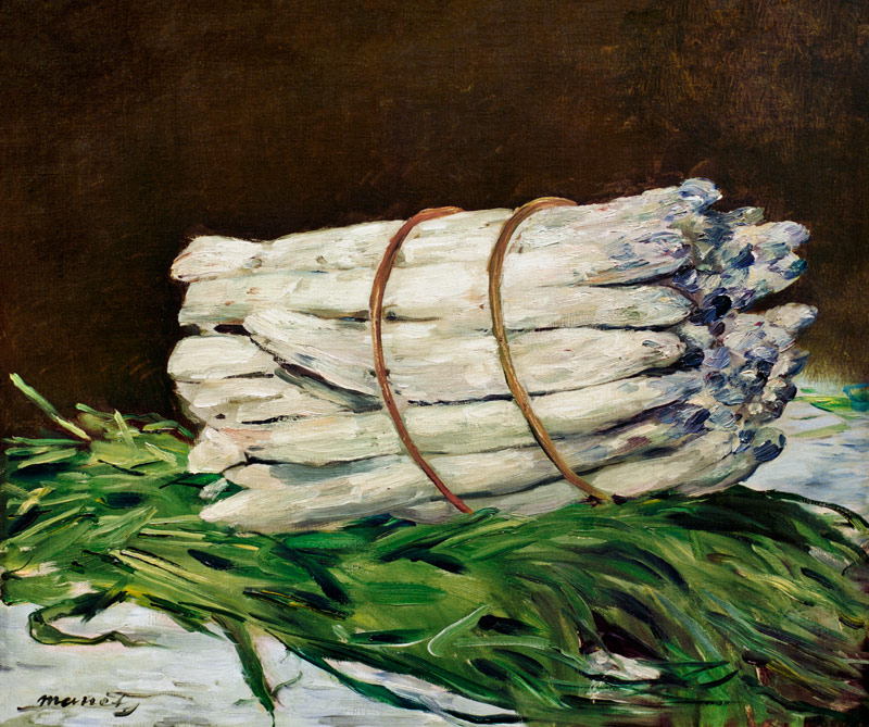 Botte d'asperges (Spargelstillleben) from Edouard Manet