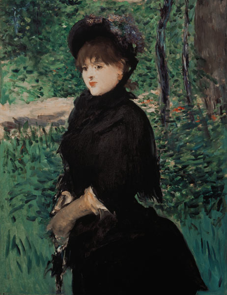 Beim Spaziergang from Edouard Manet