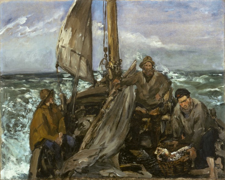 The Toilers of the Sea from Edouard Manet