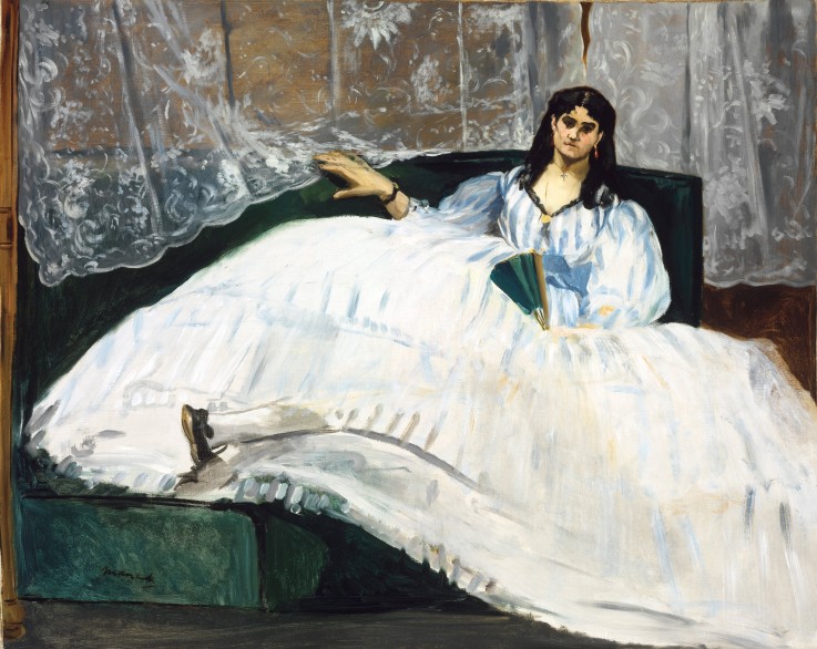 Woman with a Fan from Edouard Manet