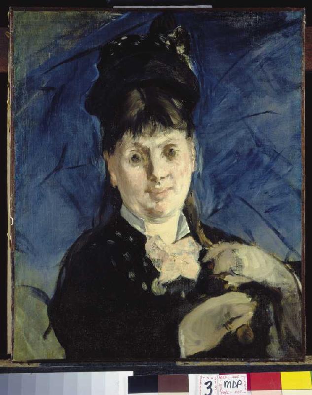 Frau mit Regenschirm. from Edouard Manet