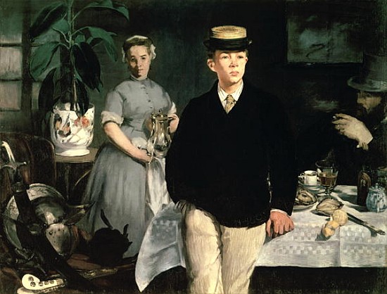 Luncheon in the Studio from Edouard Manet