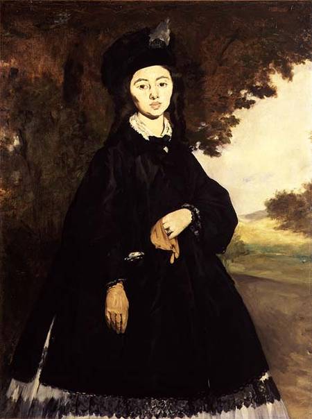 Madame Brunet from Edouard Manet