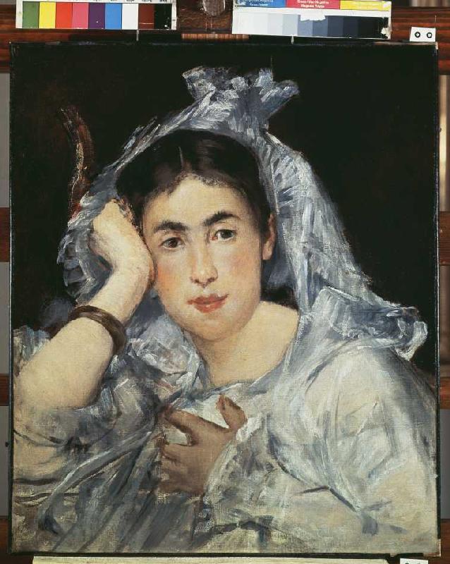 Marguerite de Conflans mit Kapuze from Edouard Manet