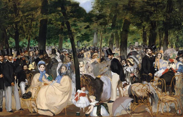 Musik im Tuileriengarten from Edouard Manet