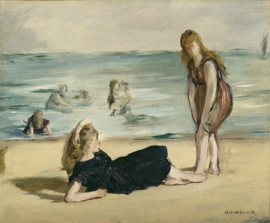 On the Beach from Edouard Manet