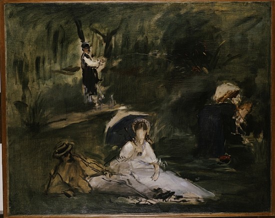 Under the Trees (The Outing in the Countryside) 1878 from Edouard Manet