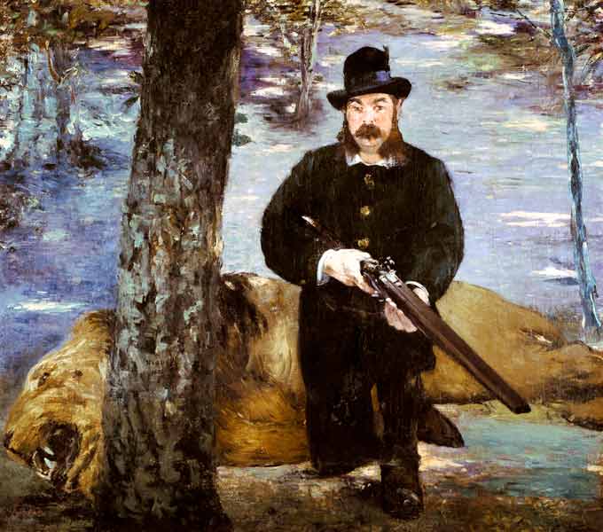 Pertuiset, Lion Hunter from Edouard Manet