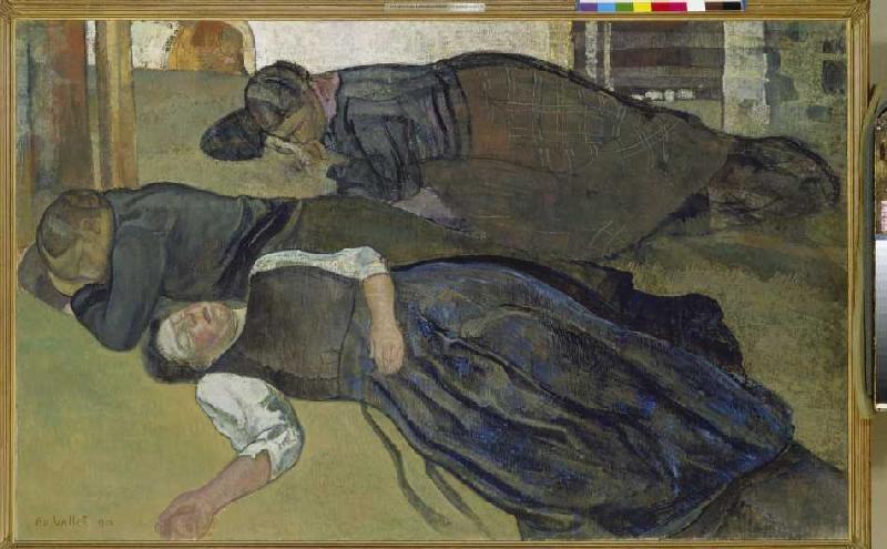 Schlafende Frauen from Edouard Vallet