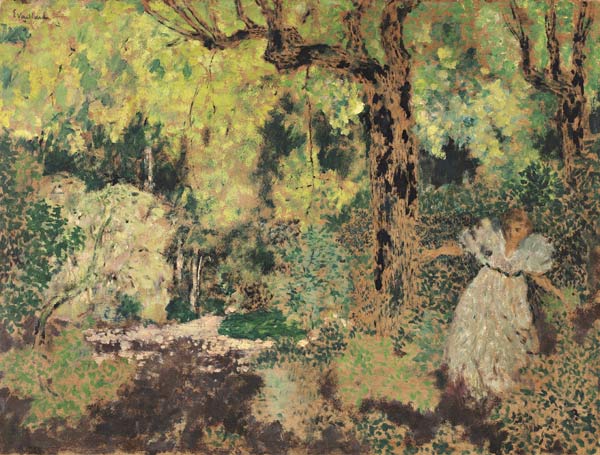 Misia in the Woods from Edouard Vuillard