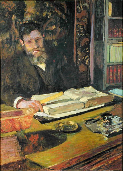 Arthur Fontaine (1860-1931) c.1906 (oil on card)  from Edouard Vuillard