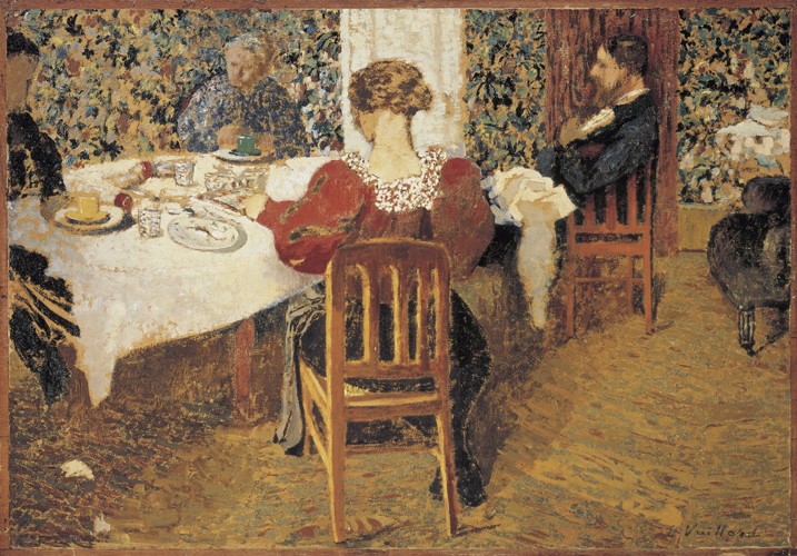 A table (Le Dejeuner) from Edouard Vuillard