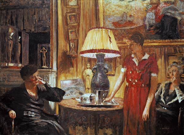Der Besuch from Edouard Vuillard