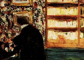 Monsieur Natanson in seiner Bibliothek. from Edouard Vuillard