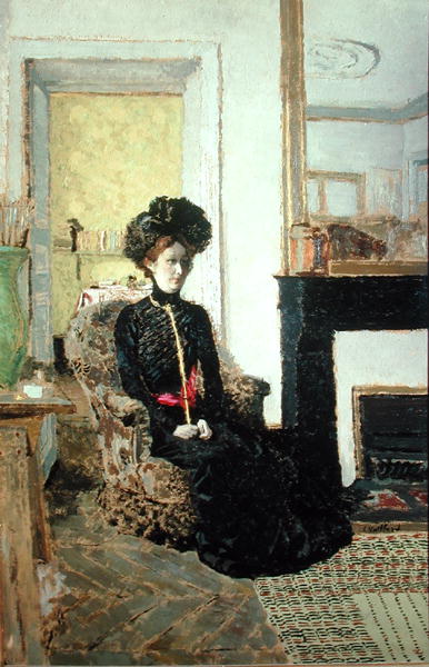 Seated Woman, 1901 (oil)  from Edouard Vuillard