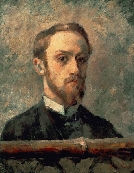Self Portrait (oil on board laid down on panel)  from Edouard Vuillard