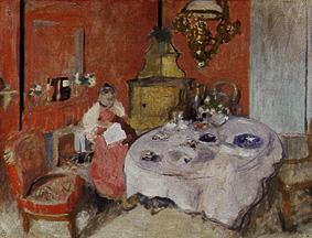 Das Speisezimmer (MmeVuillard dans la salle à manger) from Edouard Vuillard