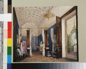 Interiors of the Winter Palace. The Dressing Room of Empress Alexandra Fyodorovna