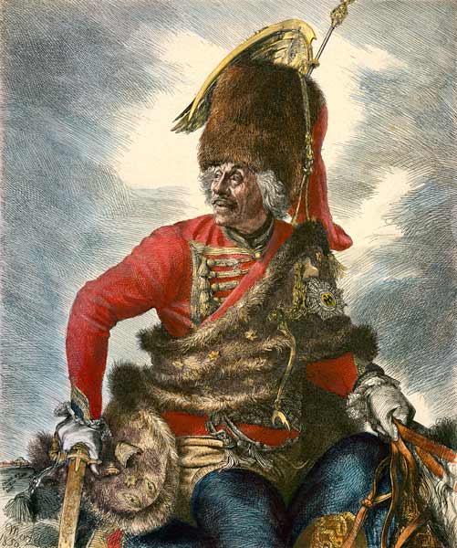 Preußischer Reitergeneral from Eduard Kretzschmar