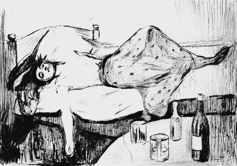The Day After from Edvard Munch