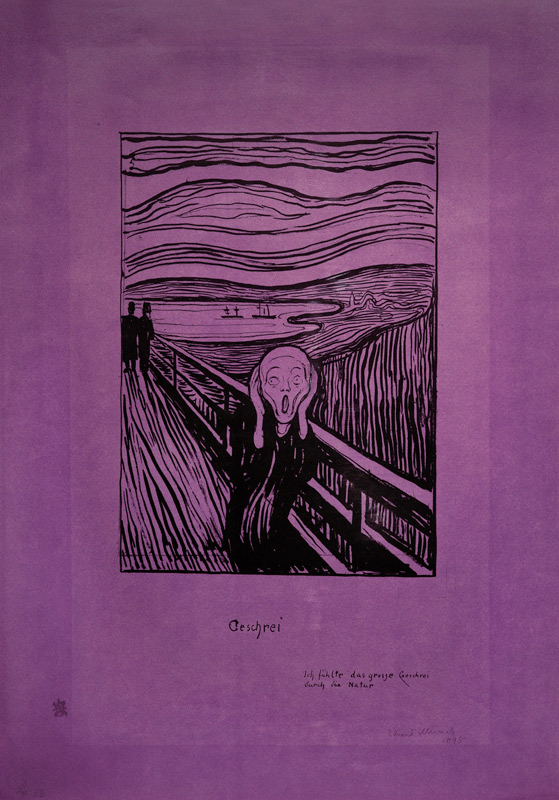 The Scream from Edvard Munch