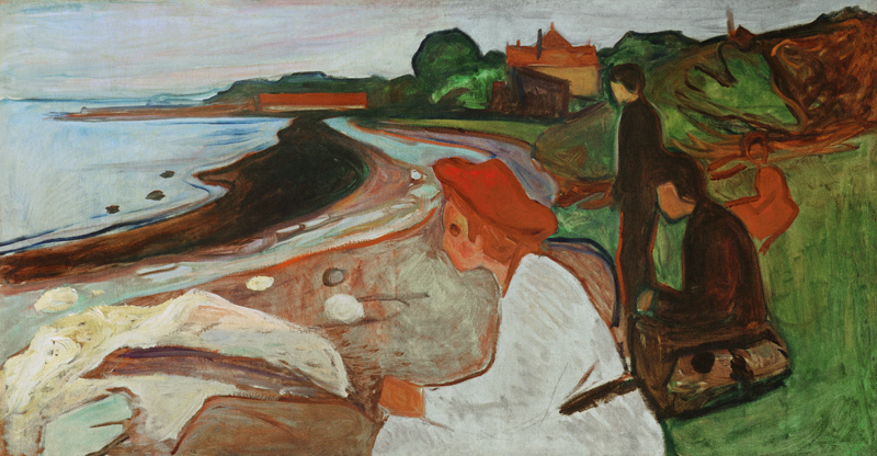 Jugend am Meer from Edvard Munch