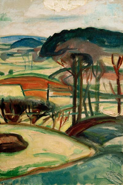 Landscape from Edvard Munch