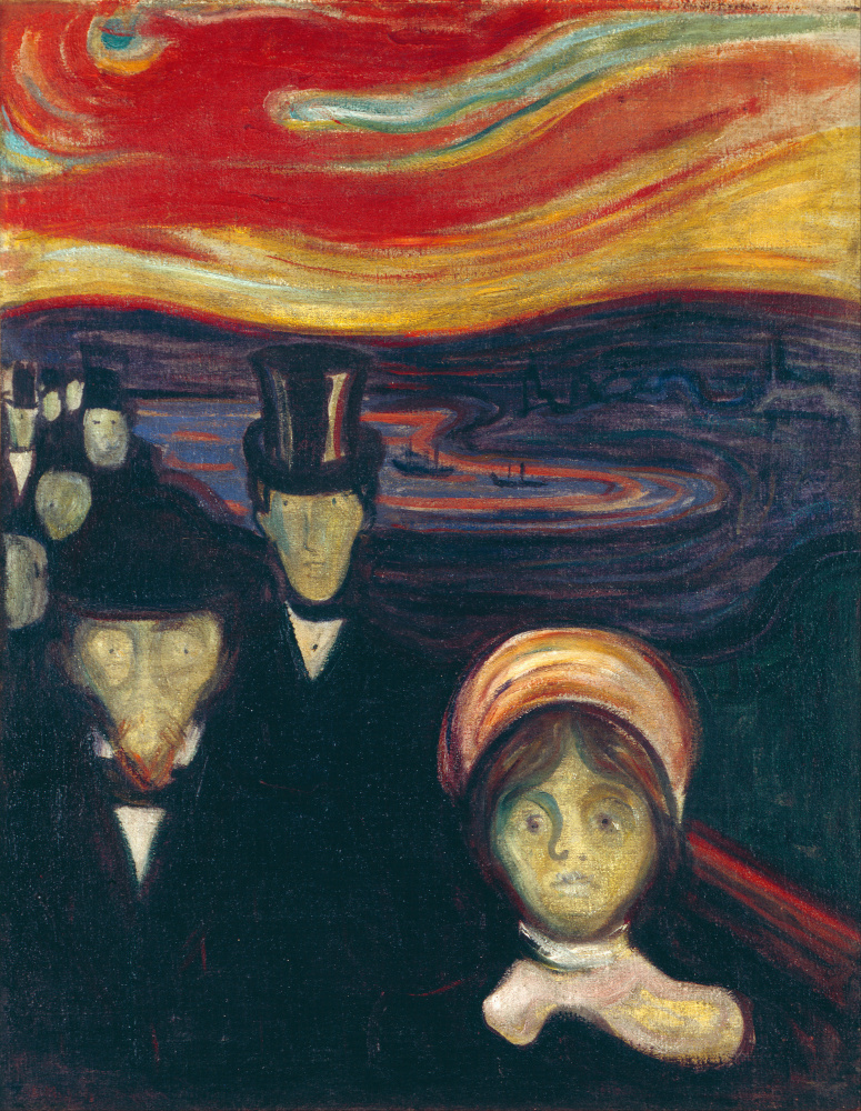 Angst from Edvard Munch