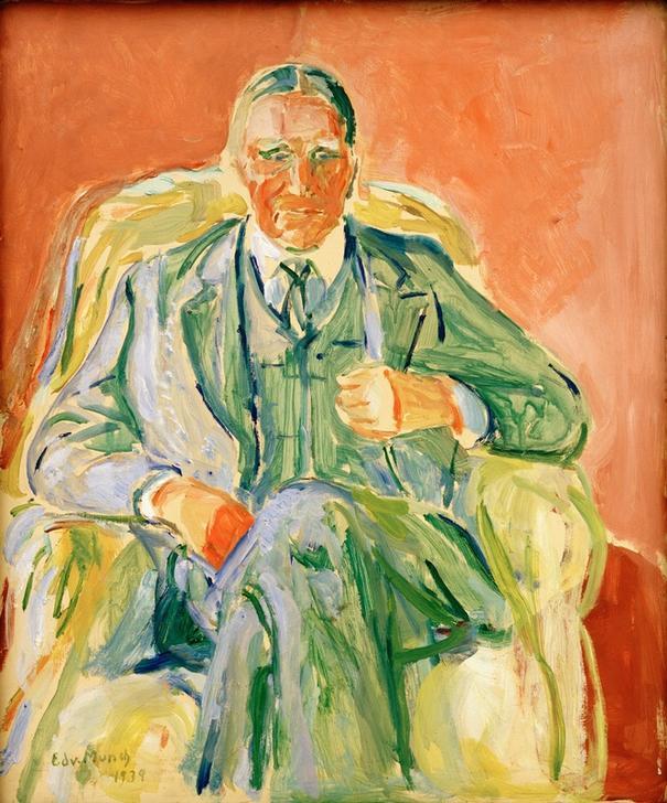 Henrik Bull from Edvard Munch