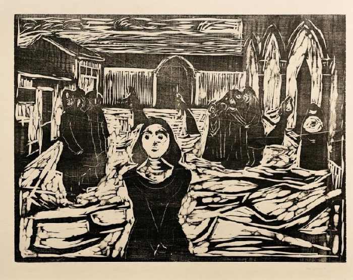 Die Kronprätendenten: Die letzte Stunde from Edvard Munch