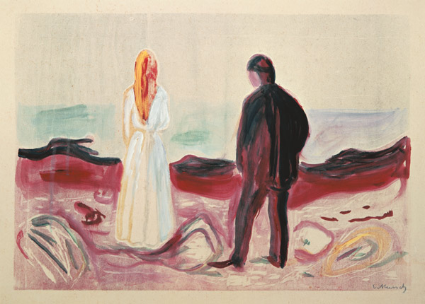 The Lonely Ones from Edvard Munch