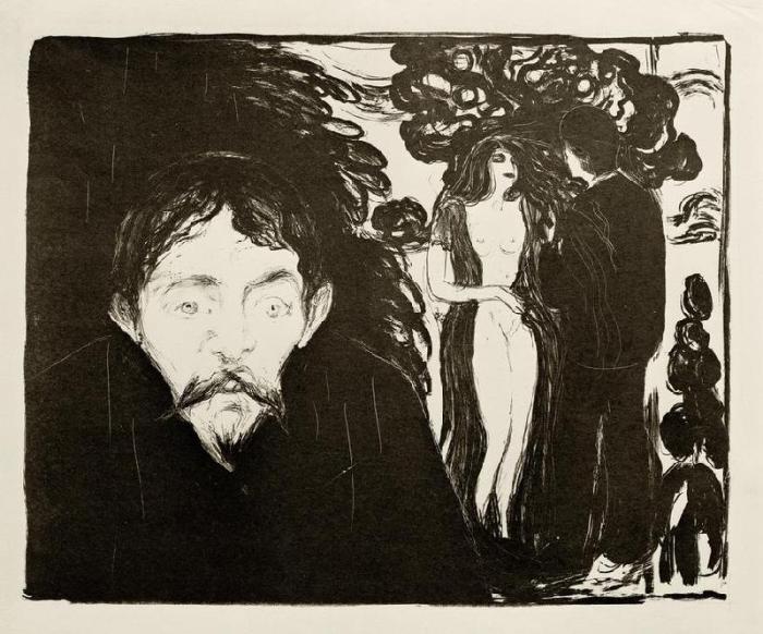 Jealousy II from Edvard Munch